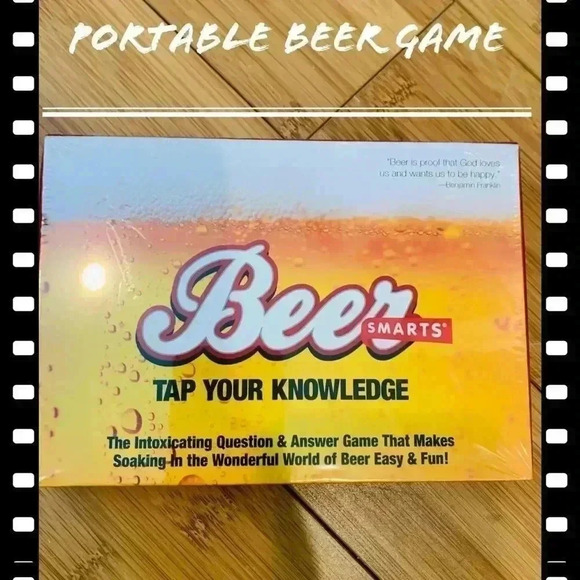 BEER SMARTS PORTABLE GAME - Picture 2 of 4
